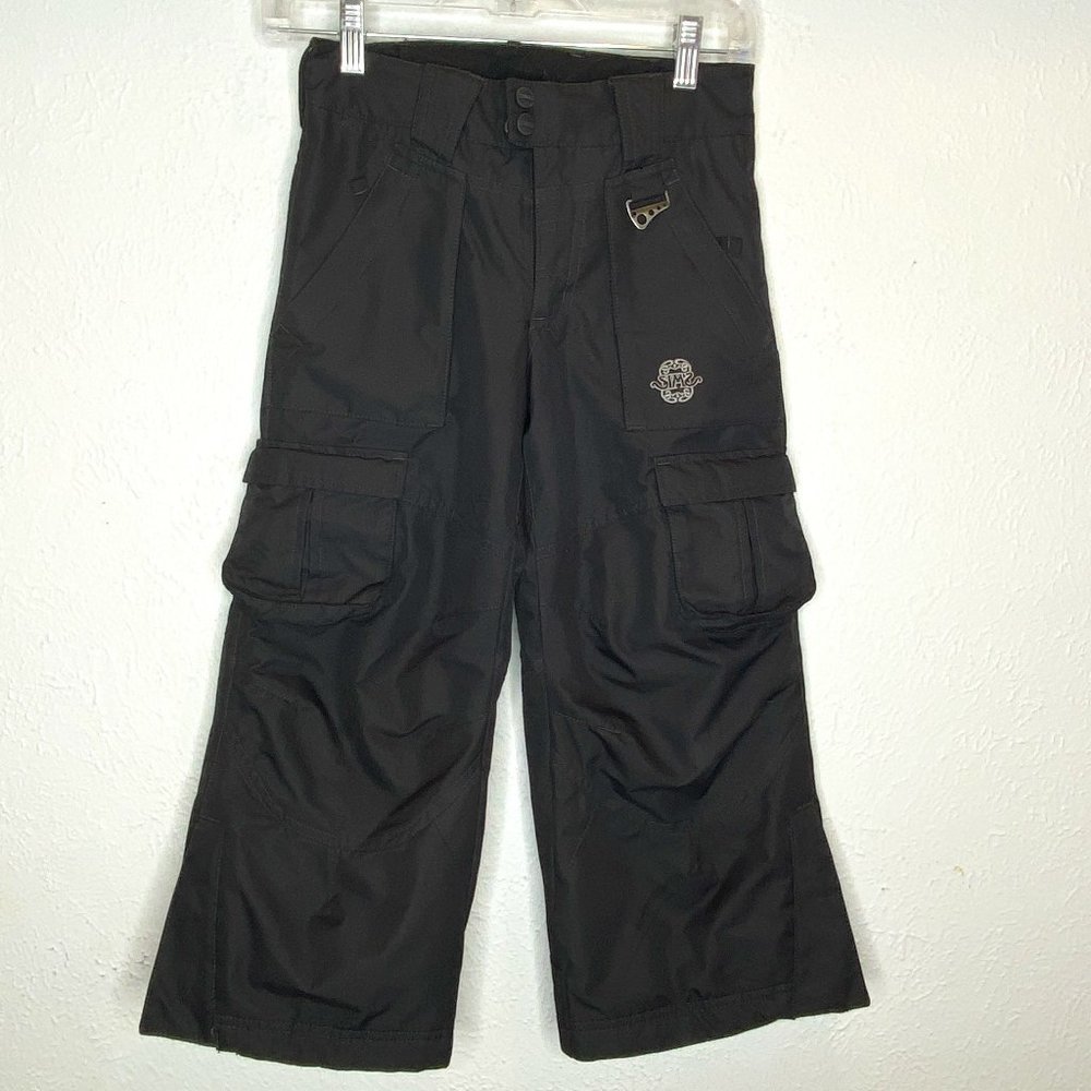 SIMS girl's size small, black snow/ski pants.